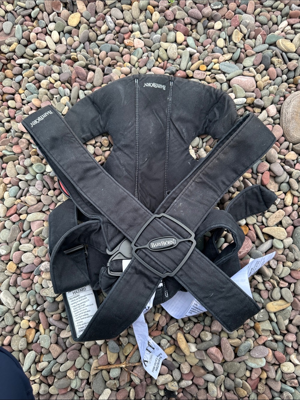 BabyBjorn Black Infant Front Carrier